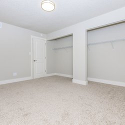 bedroom with 2 large closets at Stone Canyon in beautiful Colorado Springs, Colorado