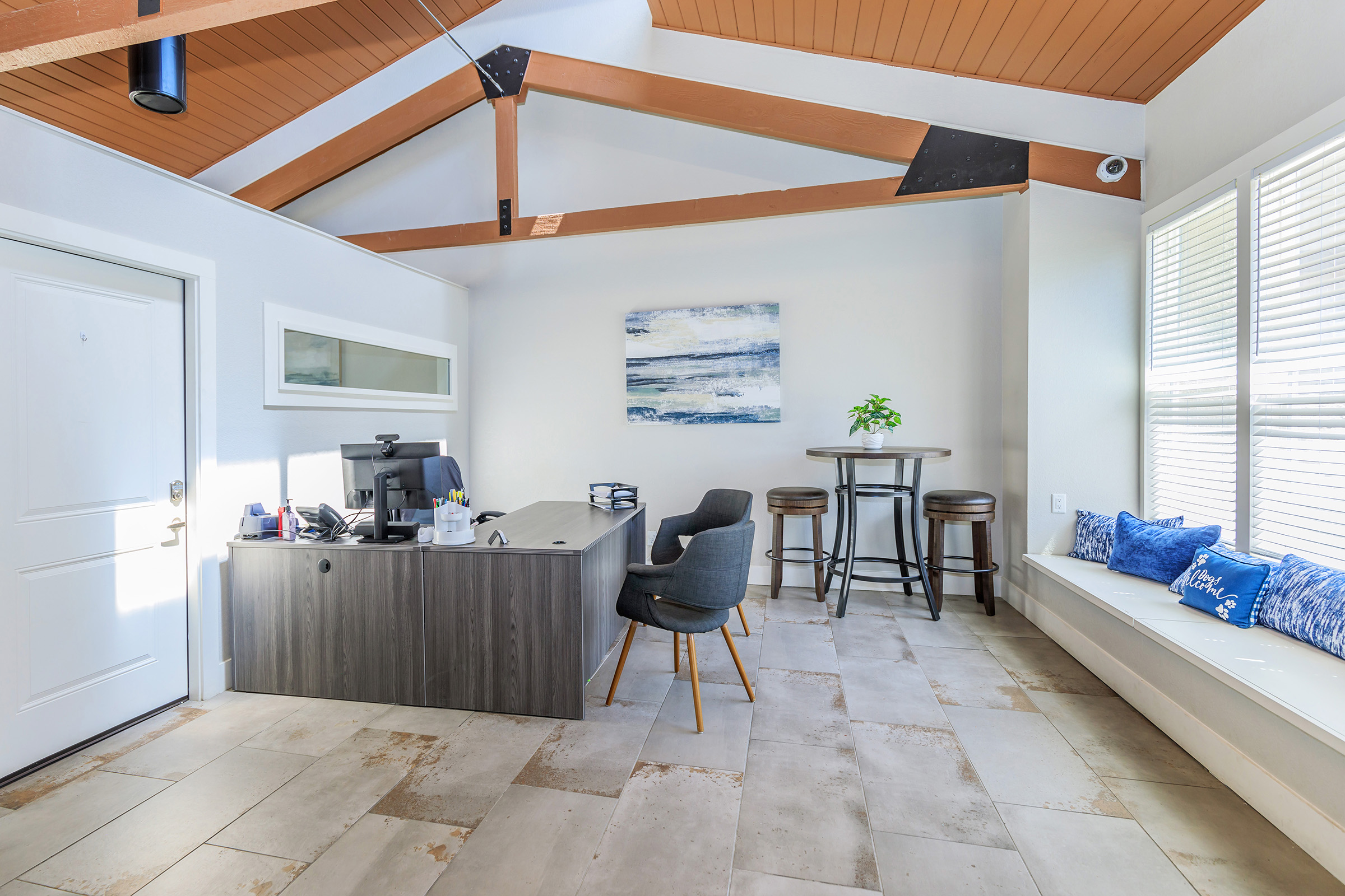 Leasing office at Stone Canyon apartments in Colorado Springs